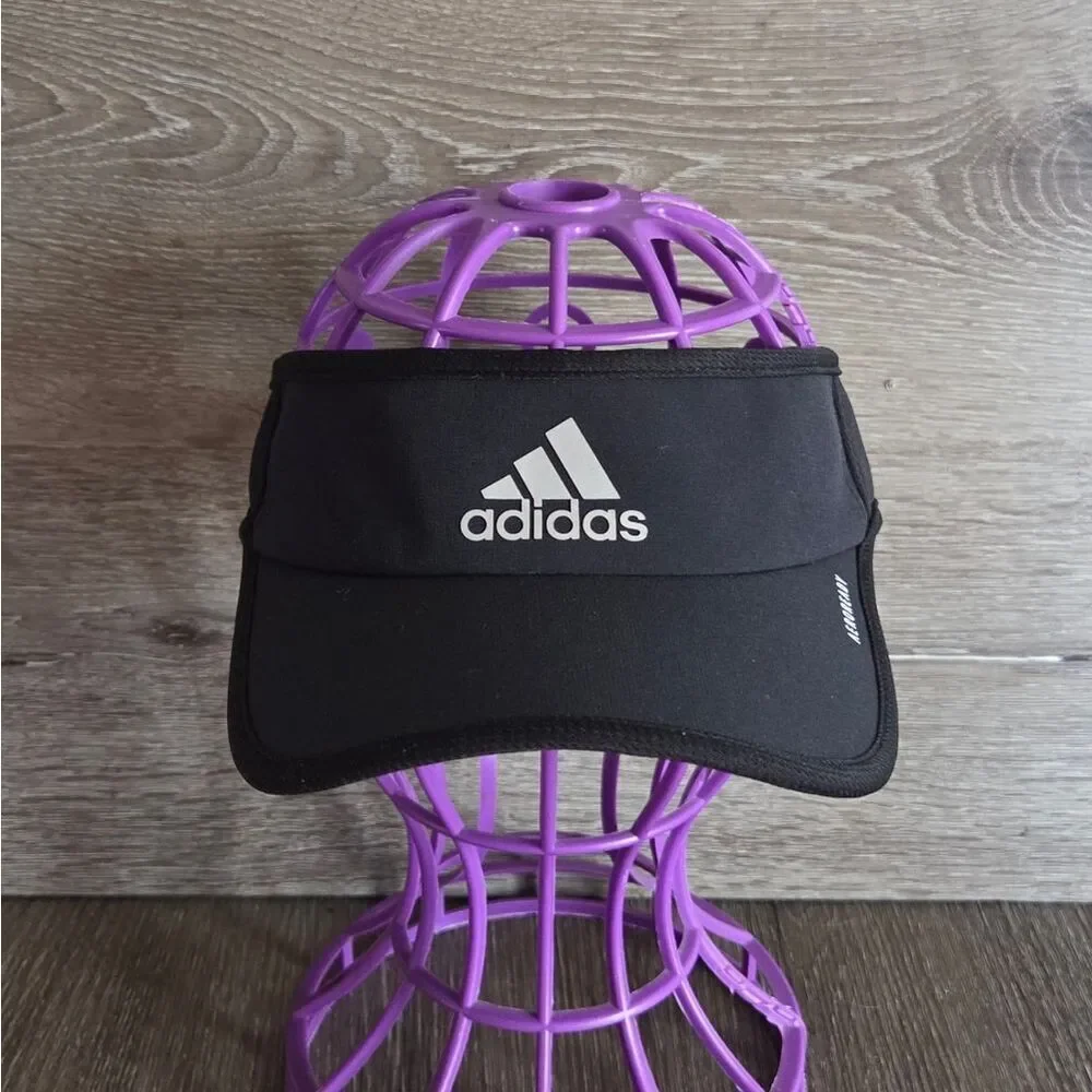 Adidas Black Visor Hat